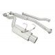 Racing Stainless Steel Catback Exhaust Fits Honda Civic SI 02-05